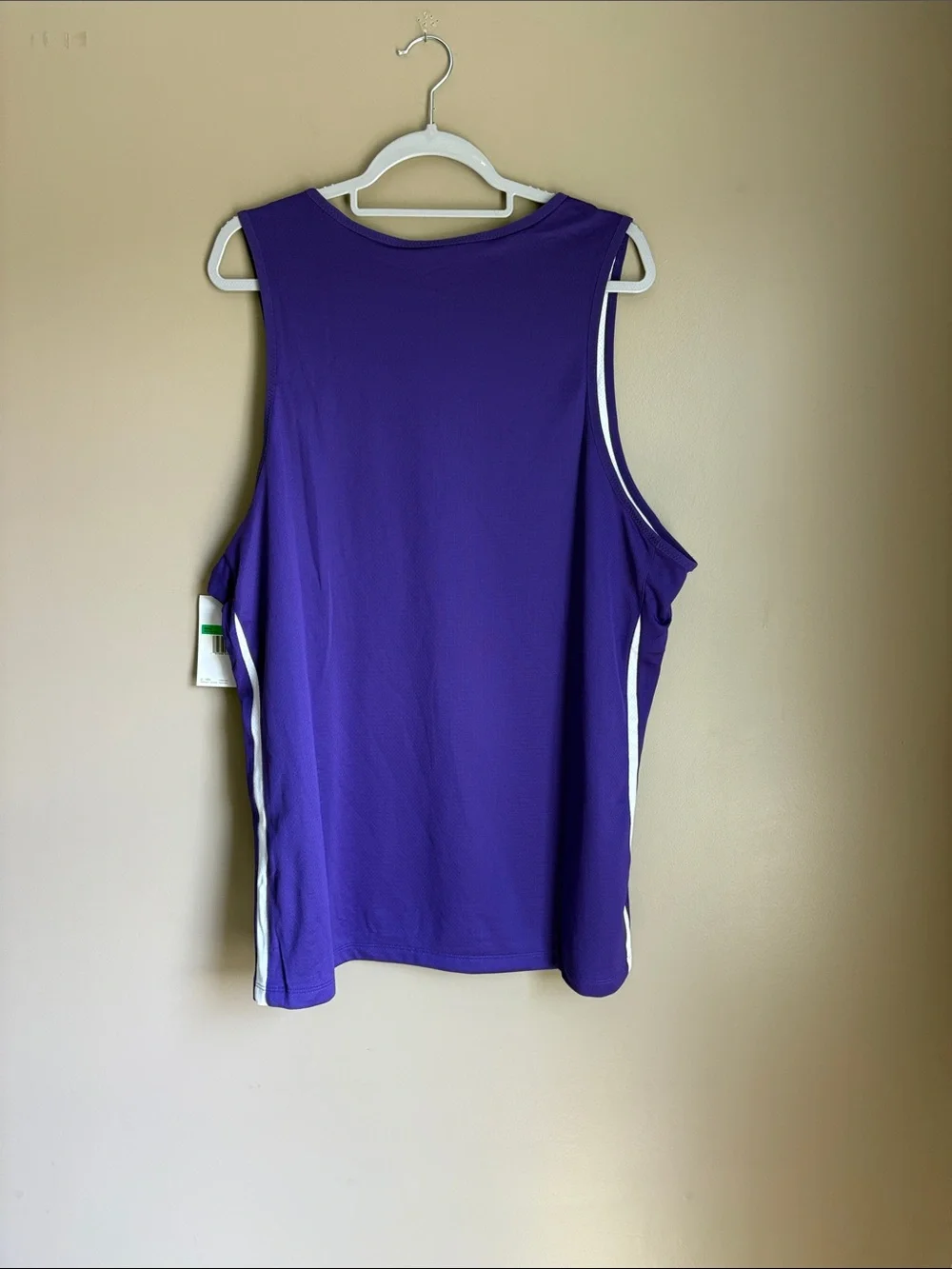 Jordan Purple Basketball Jersey with White Trim